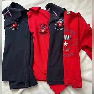 Creme de la Creme uniform shirts size 4t unisex